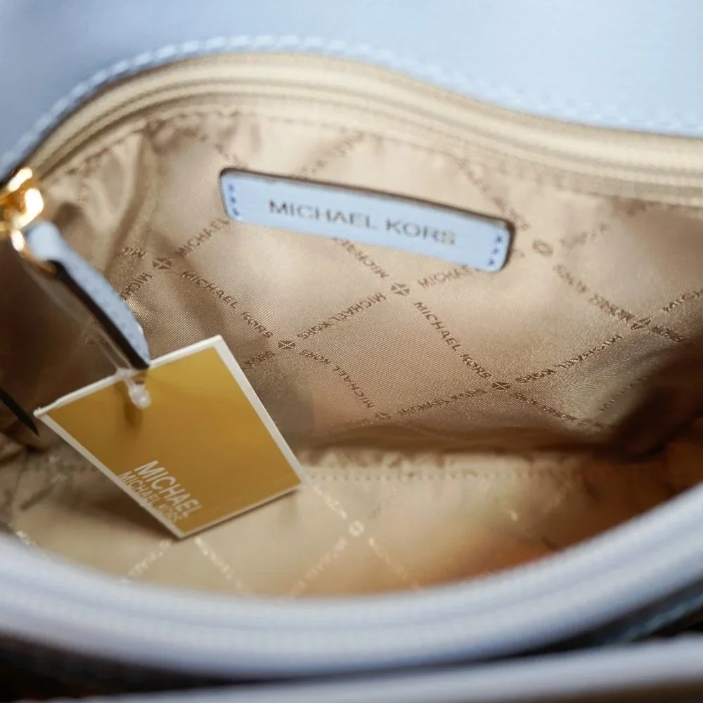 Michael Kors Mott Messenger Bag Blue Multi - Picture 9 of 12